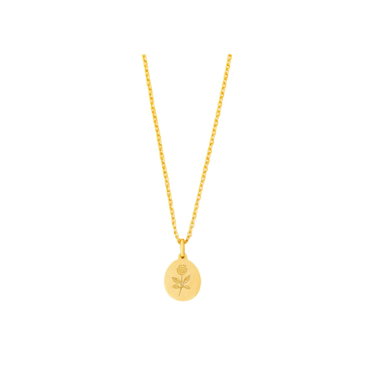 Roselle Gold Necklace