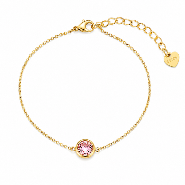 Rosé Crystal Bracelet