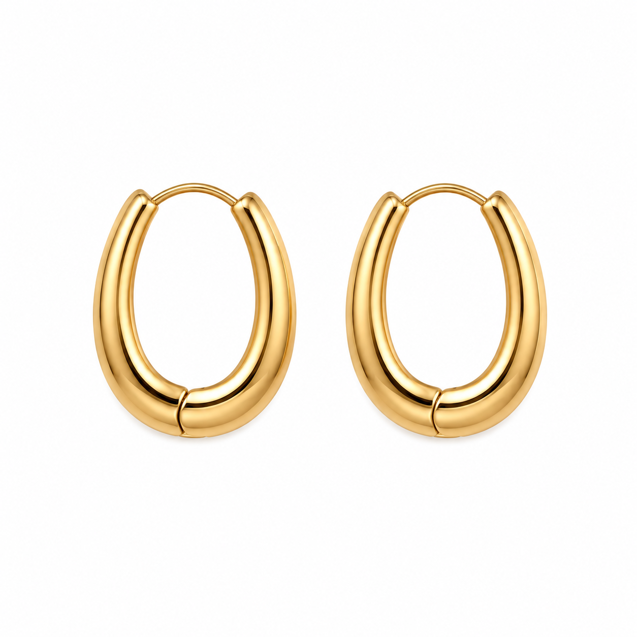 Luna Gold Hoops