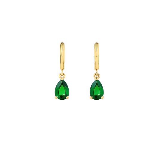 Aurielle Emerald Green Earrings